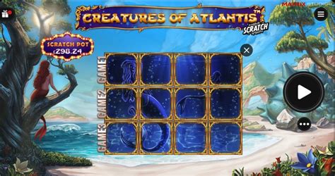 Creatures Of Atlantis Scratch Slot Grátis